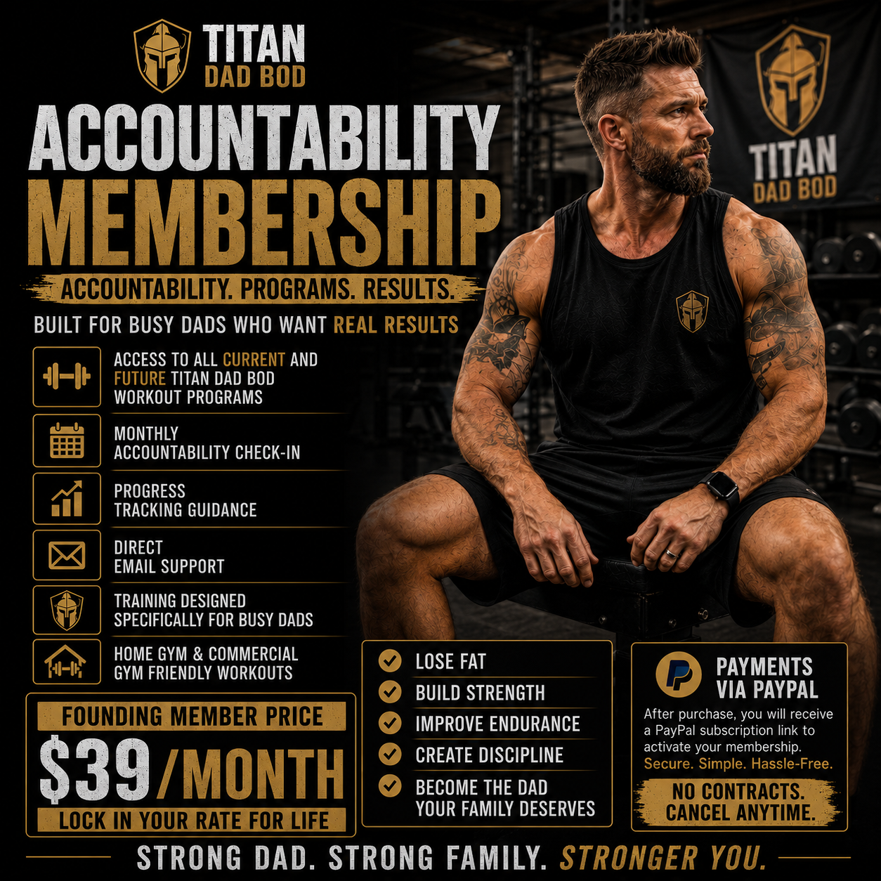 Titan Dad Bod Accountability Membership